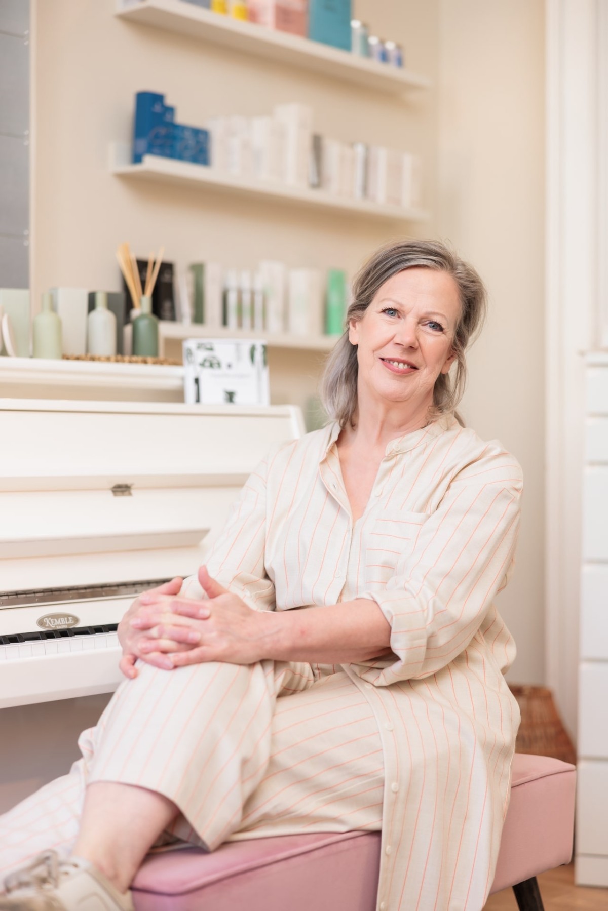 Foto van Veerle, zaakvoerder van De.Mademoiselle huidverzorging in Hoboken